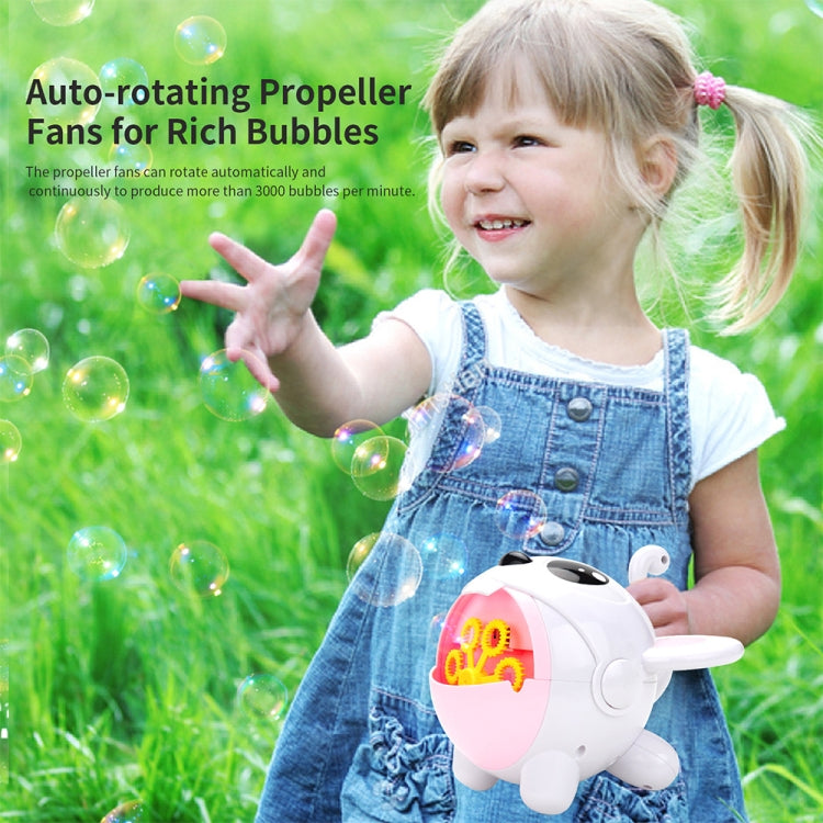 YDJ-V10 Automatic Cute Bubble Machine (With Battery)(White) - Toy Sports by buy2fix | Online Shopping UK | buy2fix