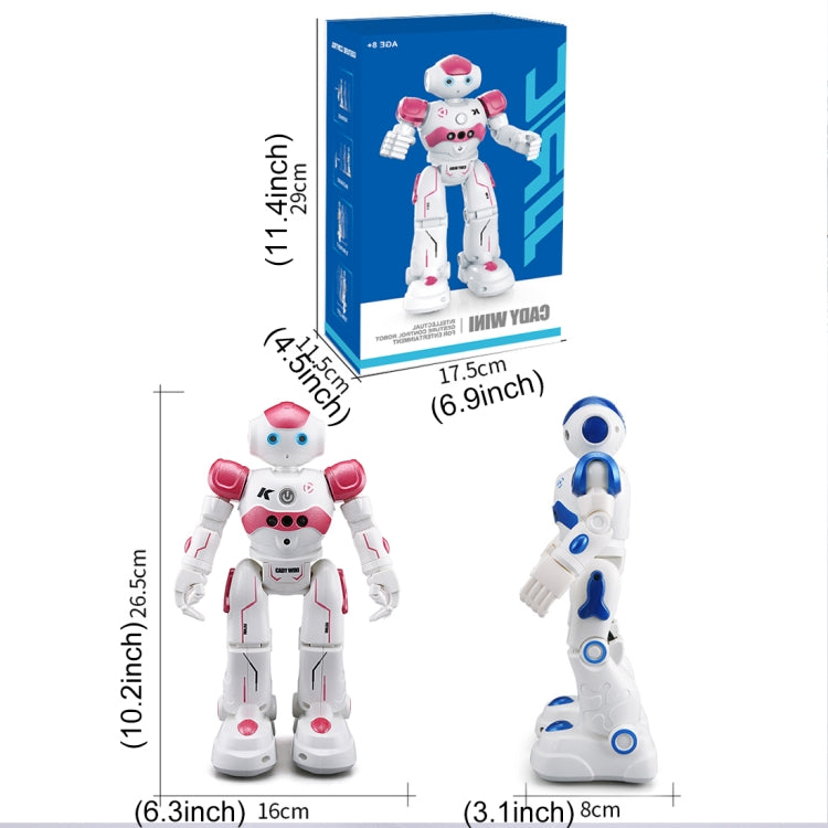 JJR/C R2 CADY WIDA RC Robot Gesture Sensor Dancing Intelligent Program Toy Gift for Children Kids Entertainment with Remote Control(Pink) - RC Robots by JJR/C | Online Shopping UK | buy2fix