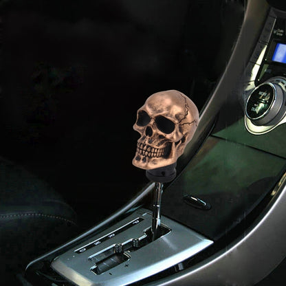 Universal Skull Head Shape Manual or Automatic Gear Shift Knob Fit for All Car - In Car by buy2fix | Online Shopping UK | buy2fix