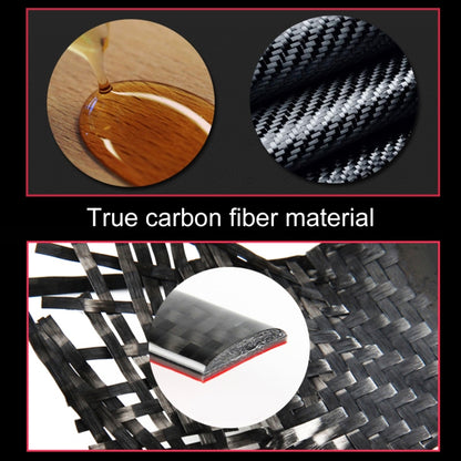 3 PCS Car Carbon Fiber Gear Panel Decorative Sticker for Audi A3, without Engine Start Button Decoration - Car Interior Mouldings by buy2fix | Online Shopping UK | buy2fix