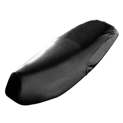 Waterproof Motorcycle Black Leather Seat Cover Prevent Bask In Seat Scooter Cushion Protect, Size: M, Length: 48-54cm; Width: 25-35cm - Seat Covers by buy2fix | Online Shopping UK | buy2fix