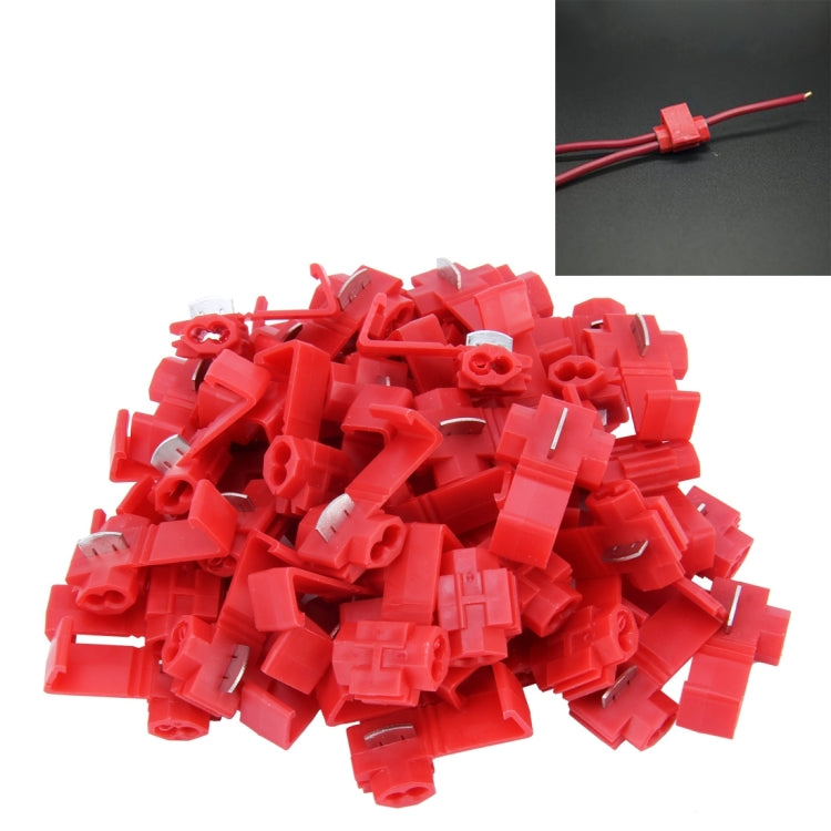 50 PCS Quick Splice Solderless Wire Terminals Connector - In Car by buy2fix | Online Shopping UK | buy2fix