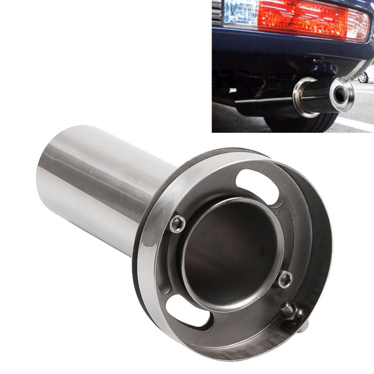 4.5 inch Universal Car 304 Stainless Steel Exhaust Pipe Muffler Unadjustable Tail Muffler Tip - In Car by buy2fix | Online Shopping UK | buy2fix