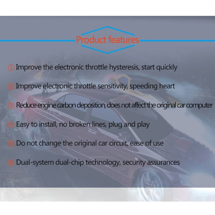 TROS TS-6Drive Potent Booster Electronic Throttle Controller for before 2014 Ford Everest - Car Modification by TROS | Online Shopping UK | buy2fix