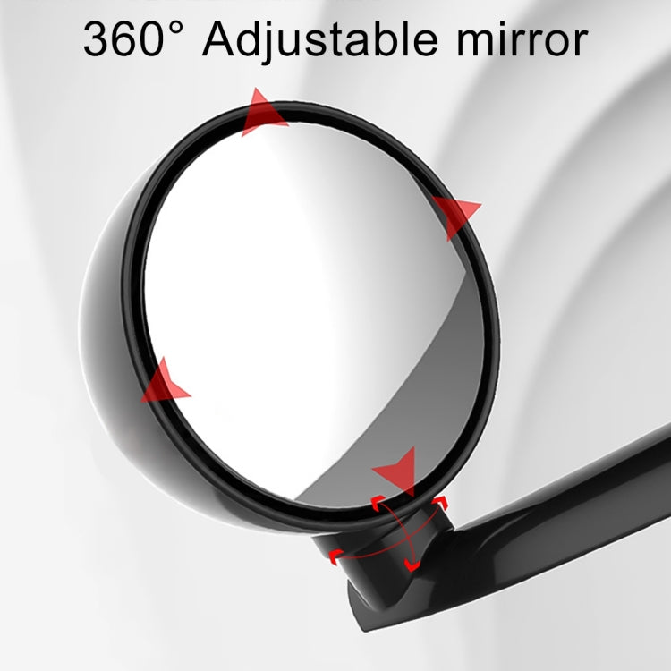 3R-094 Auxiliary Rear View Mirror Car Adjustable Blind Spot Mirror Wide Angle Auxiliary Rear View Side Mirror for Left Mirror - Convex Mirror & Accessories by 3R | Online Shopping UK | buy2fix