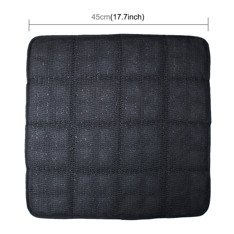 Universal Breathable Four Season Auto Ice Blended Fabric Mesh Seat Cover Cushion Pad Mat for Car Supplies Office Chair(Grey) - Seat Accessories by buy2fix | Online Shopping UK | buy2fix