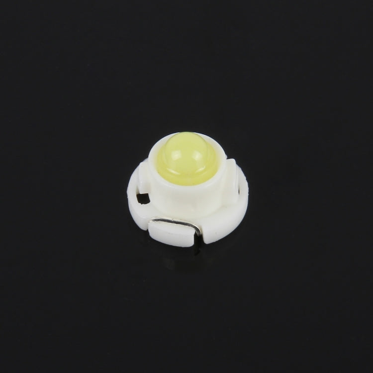 10PCS 2W T4.7 Wedge Instrument Panel LED Light Dashboard Gauge Cluster Indicator Lamp Bulb (White Light) - Instrument Lights by buy2fix | Online Shopping UK | buy2fix