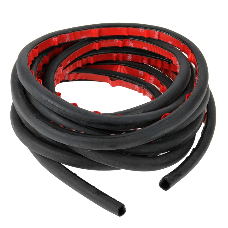 Big D-shaped Car Noise Reduction Sealing Strip with Sticker, Length: 5m - sealing strips by buy2fix | Online Shopping UK | buy2fix