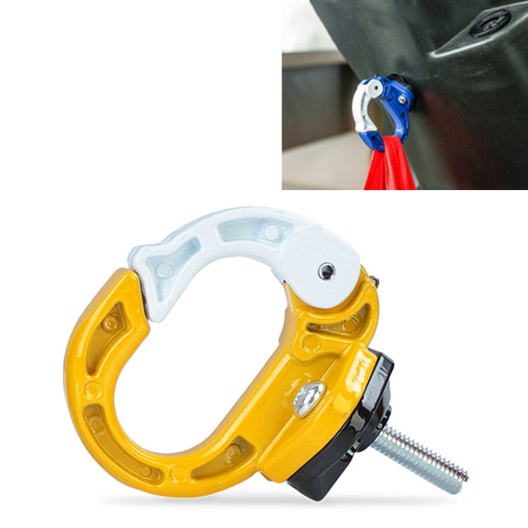 Durable Aluminum Alloy Bag Hook for Motorcycle / Bicycle(Yellow) - Others by buy2fix | Online Shopping UK | buy2fix