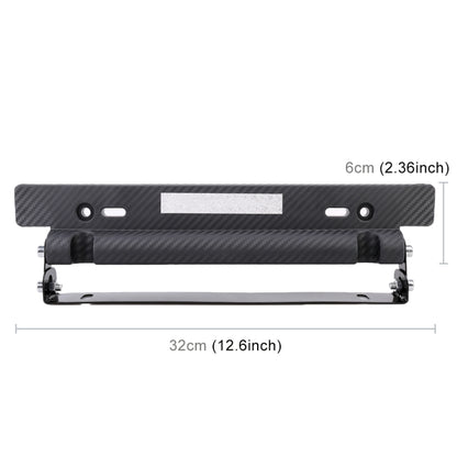 Universal Car License Holder Number Plate Frame Adjustable License Plate Holder - License Plate Covers & Frames by buy2fix | Online Shopping UK | buy2fix