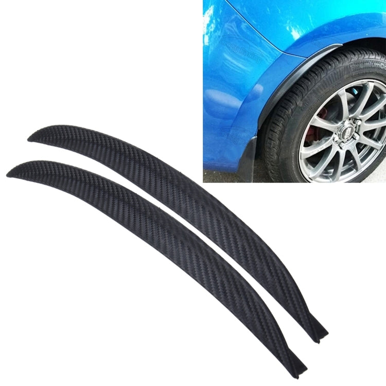 2 PCS Car Auto Rubber Fender Guard Protection Strip Scratch Protector Sticker, Size: 34*2cm - Mudguards by buy2fix | Online Shopping UK | buy2fix