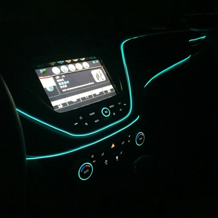 4m Cold Light Flexible LED Strip Light For Car Decoration(Green Light) - Atmosphere lights by buy2fix | Online Shopping UK | buy2fix