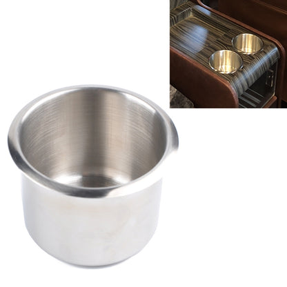 Stainless Steel Drop-in Cup Holder Table Drink Holder for RV Car Truck Camper, Size: 6.8 x 5.6cm - Stowing Tidying by buy2fix | Online Shopping UK | buy2fix