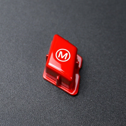 Wheel M Fashion Button Switch Trim Cover for BMW 3 series E90 E92 E93 M3 2007-2013(Red) -  by buy2fix | Online Shopping UK | buy2fix