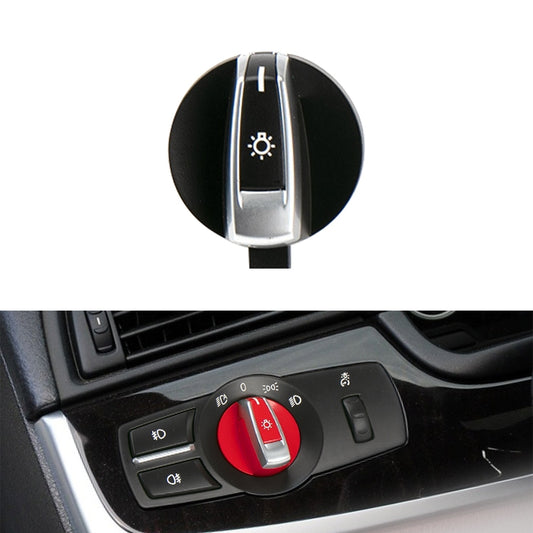 Car Headlight  Switch Button Knob for BMW 5 Series 2010-2017, Left Driving (Black) - In Car by buy2fix | Online Shopping UK | buy2fix