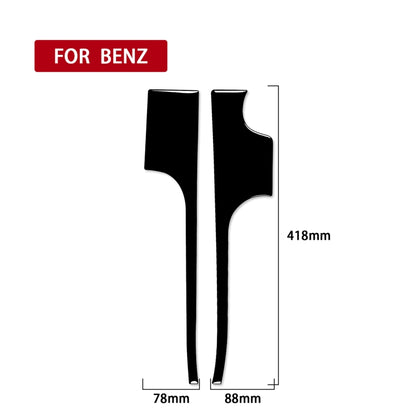 For Mercedes-Benz E-Class W210 1996-2002 Car Center Console Side Decorative Sticker, Right Drive - In Car by buy2fix | Online Shopping UK | buy2fix