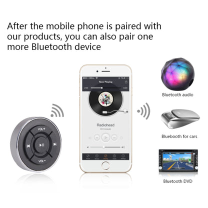 BT005 Car Wireless Bluetooth Controller Mobile Phone Multimedia Multi-functional Steering Wheel Remote Controller -  by buy2fix | Online Shopping UK | buy2fix