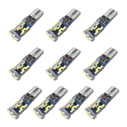 10 PCS T10 DC12V / 3W / 6000K / 180LM Car Canbus Decoding LED Clearance Lights with 30LEDs SMD-4041 Lamp Beads - In Car by buy2fix | Online Shopping UK | buy2fix