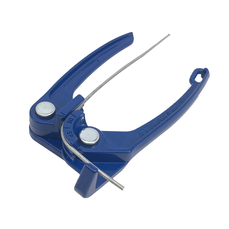 ZK-031 Car 1/8 3/16 1/4 inch Tube Bender Tubing Fuel Brake AC Refrigerant Line Bending Tool - Engine Repair Tools by buy2fix | Online Shopping UK | buy2fix