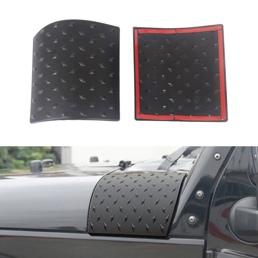 Car A-pillar Wrap Angle Cover for Jeep Wrangler JK 2007-2017 - In Car by buy2fix | Online Shopping UK | buy2fix