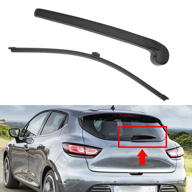 JH-AD08 For Audi A4 Avant 2010-2017 Car Rear Windshield Wiper Arm Blade Assembly 8K9 955 407 1P9 - In Car by buy2fix | Online Shopping UK | buy2fix