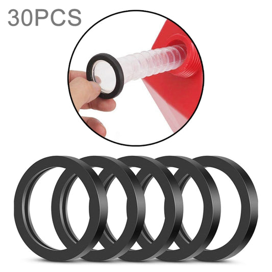 30pcs Car Truck Spare Fuel Tank Seal Ring Oil Tank Rubber Sealing O-Ring - In Car by buy2fix | Online Shopping UK | buy2fix