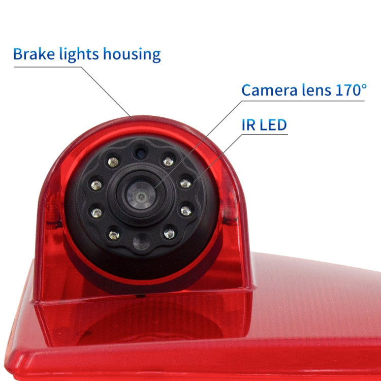 PZ462 Car Waterproof Brake Light View Camera for Renault / Nissan / Opel - In Car by buy2fix | Online Shopping UK | buy2fix