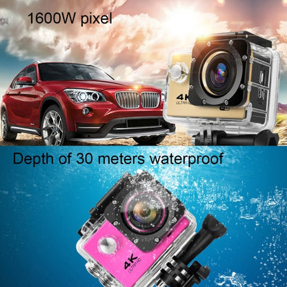 F60 2.0 inch Screen 170 Degrees Wide Angle WiFi Sport Action Camera Camcorder with Waterproof Housing Case, Support 64GB Micro SD Card(Blue) - DJI & GoPro Accessories by buy2fix | Online Shopping UK | buy2fix