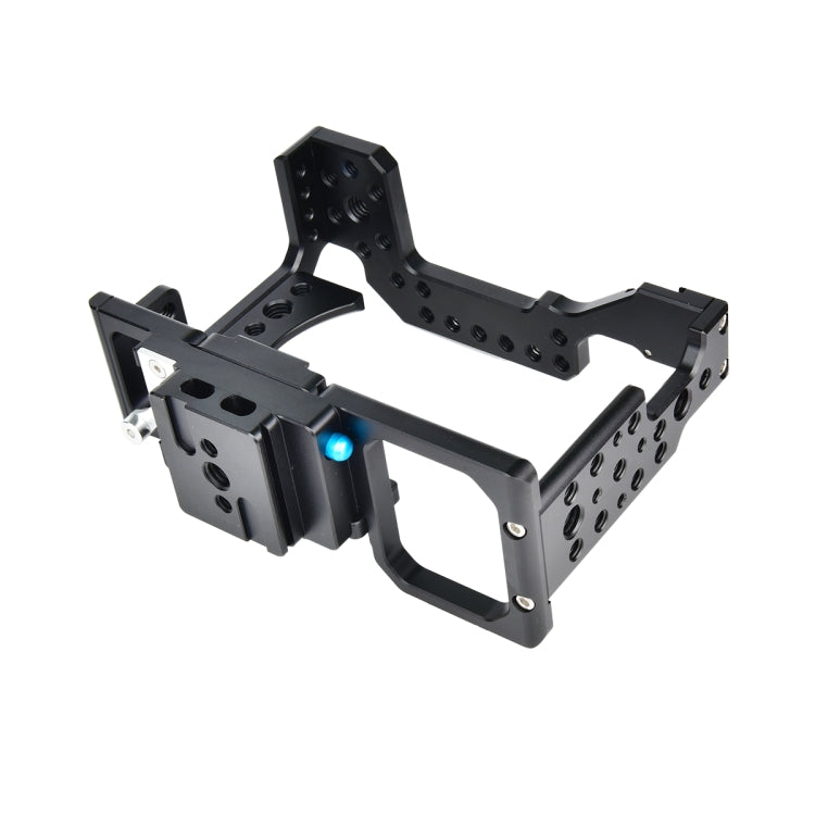 YELANGU CA7 YLG0908A-A01 Video Camera Cage Stabilizer for Sony A7K / A72 / A73 / A7S2 / A7R3 / A7R2 / A7X(Black) - Camera Cage by YELANGU | Online Shopping UK | buy2fix