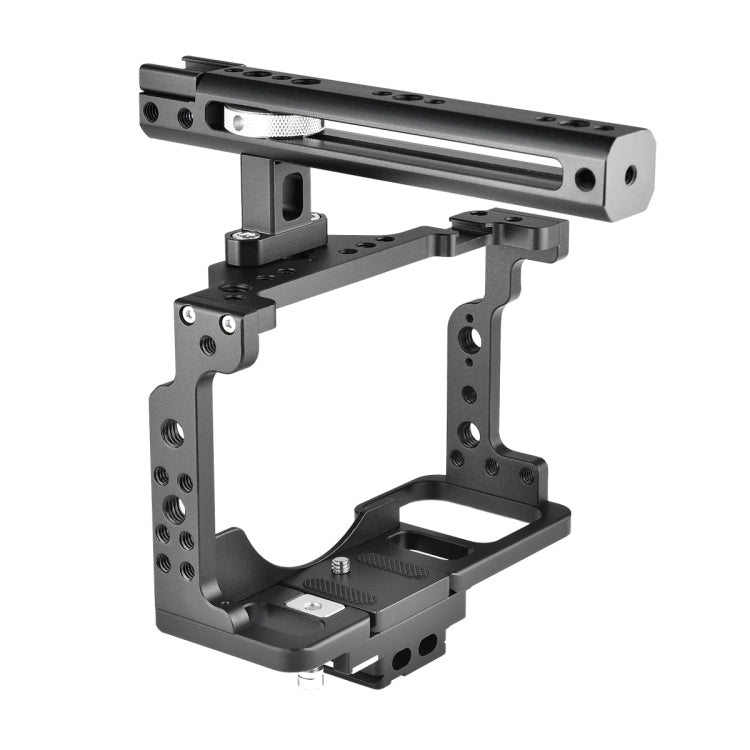 YELANGU C15-B YLG0711A-A Video Camera Cage Stabilizer with Handle for Nikon Z6 / Z7(Black) - Camera Cage by YELANGU | Online Shopping UK | buy2fix