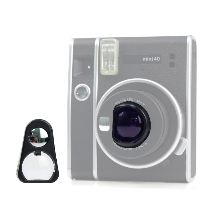 2 in 1 Selfie Portrait Purple Color Filter Set for FUJIFILM Instax mini 40 - Camera Accessories by buy2fix | Online Shopping UK | buy2fix