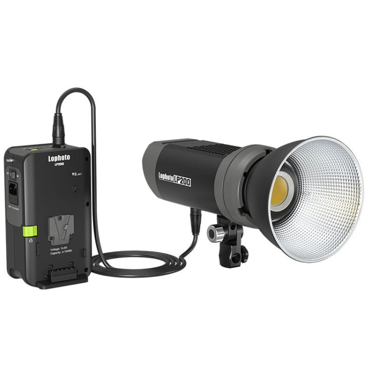 Lophoto LP-200Bi 200W Dual-Color Temperature Continuous Light LED Studio Video Fill Light(US Plug) - Camera Accessories by TRIOPO | Online Shopping UK | buy2fix