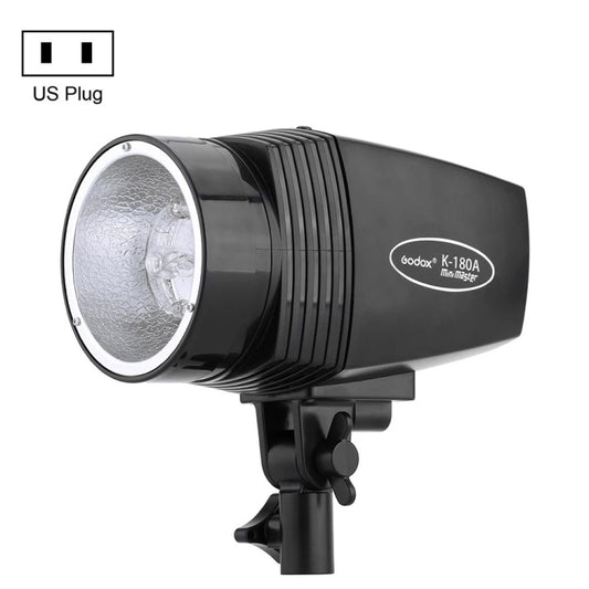 Godox K-180A Mini Master 180Ws Studio Flash Light Photo Flash Speedlight (US Plug) - Camera Accessories by Godox | Online Shopping UK | buy2fix