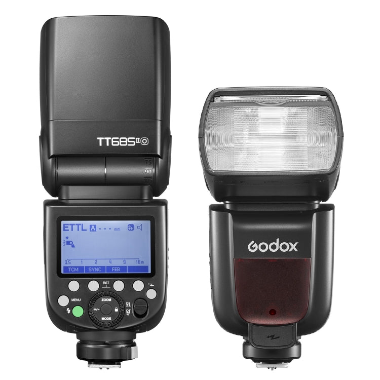 Godox TT685II-O 2.4GHz Wireless TTL HSS 1/8000s Flash Speedlite for Olympus (Black) - Camera Accessories by Godox | Online Shopping UK | buy2fix