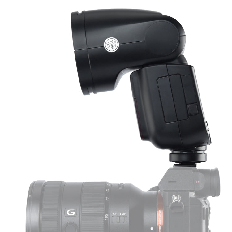 Godox V1S Round Head TTL Flash Speedlite for Sony (Black) - Camera Accessories by Godox | Online Shopping UK | buy2fix