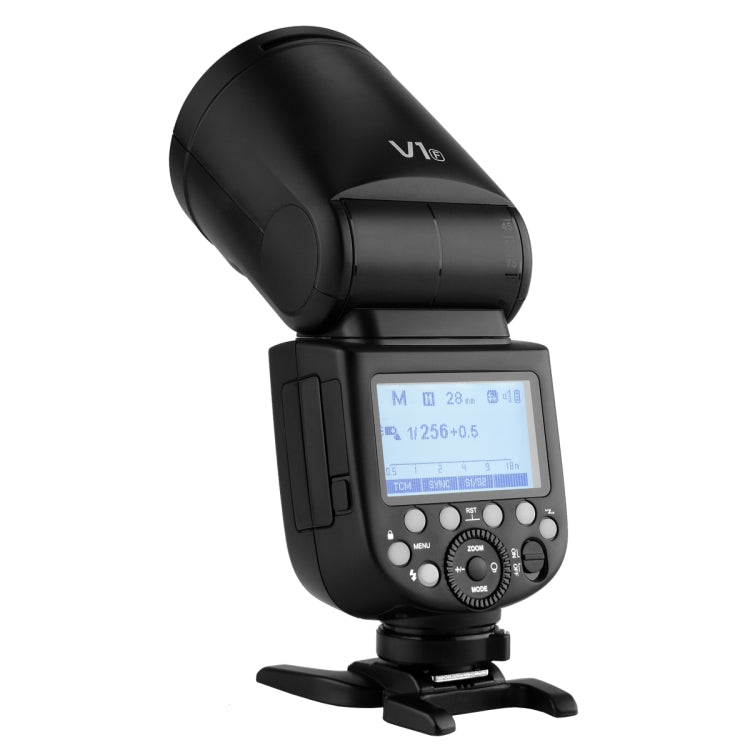 Godox V1F Round Head TTL Flash Speedlite for FUJIFILM(Black) - Shoe Mount Flashes by Godox | Online Shopping UK | buy2fix