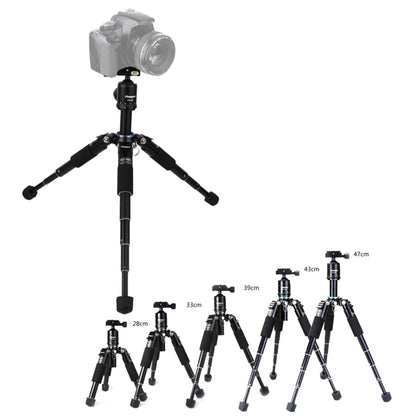 Fotopro M-5 MINI Adjustable 160mm-470mm 3kg Burden Aluminium Alloy Tripod Holder Stand Mount for Card Machine & DSLR & Lomo & Mirrorless Camera & Digital Camera - Tripods by Fotopro | Online Shopping UK | buy2fix