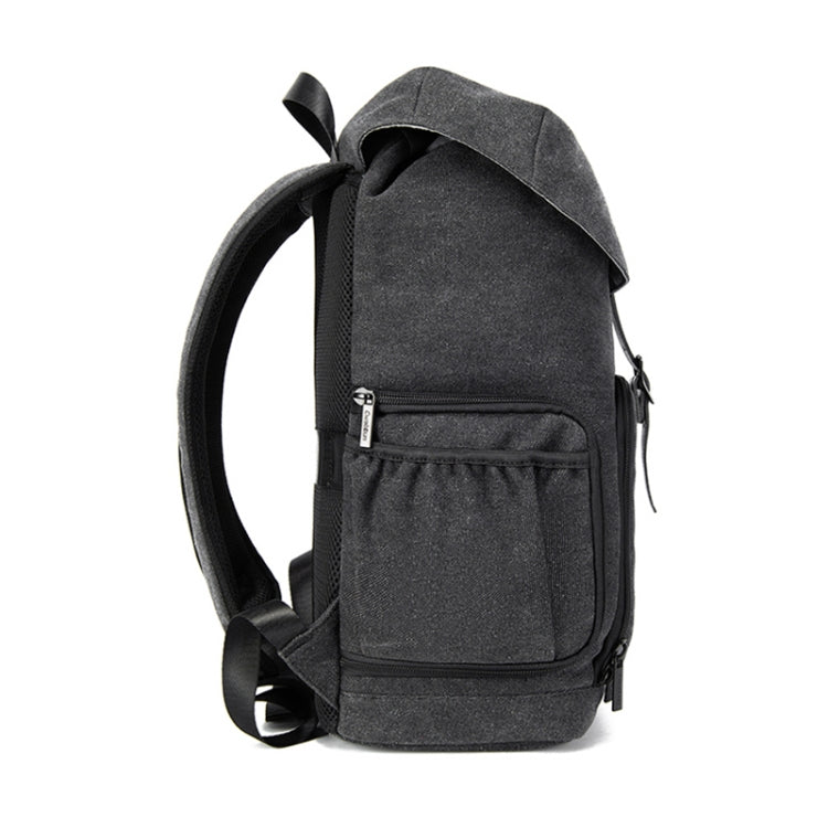 CADeN M8 Side Open Canvas Large Capacity Photography Backpack Shoulder Bag - Backpack by CADeN | Online Shopping UK | buy2fix