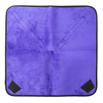 Hundred-folding Cloth Photography Camera SLR Liner Lens Bag Thickening Wrapped Cloth Plus Velvet, Size: 50x50cm (Purple) - Camera Accessories by buy2fix | Online Shopping UK | buy2fix