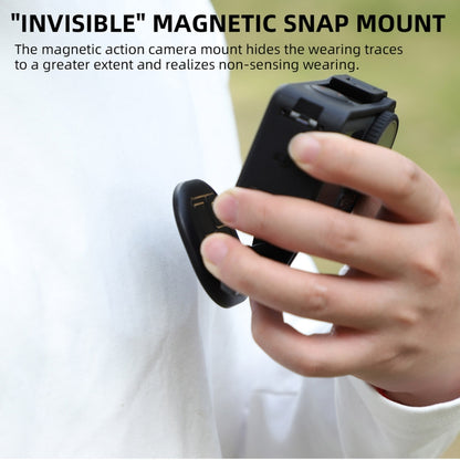 Sunnylife ZJ554 Magnetic Wearable Neck Phone Action Camera  Holder (Black) - Holder by Sunnylife | Online Shopping UK | buy2fix