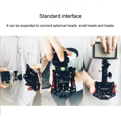 Changeable Multifunctional Holder Tripod Head Quick Release Plate Mount for Digital Camera - Camera Accessories by buy2fix | Online Shopping UK | buy2fix