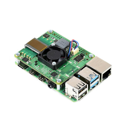 Waveshare Raspberry Pi PoE+ HAT Ethernet Expansion Board for Raspberry Pi 3B+/4B - Modules Expansions Accessories by WAVESHARE | Online Shopping UK | buy2fix