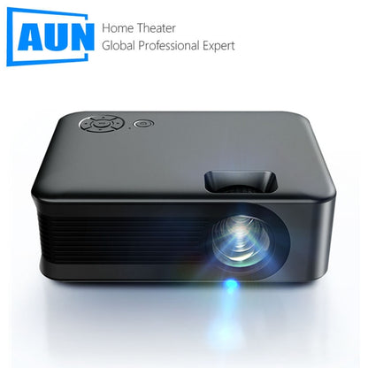 AUN A30C Pro 480P 3000 Lumens Sync Screen with Battery Version Portable Home Theater LED HD Digital Projector (UK Plug) - LED Projector by AUN | Online Shopping UK | buy2fix