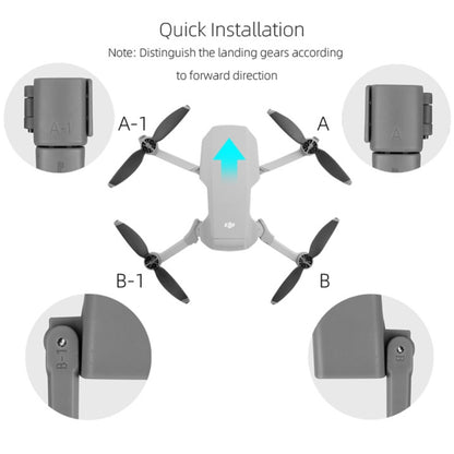 Sunnylife MM-LG541 Foldable Heightened Landing Gears for DJI Mavic mini (Grey) - DJI & GoPro Accessories by Sunnylife | Online Shopping UK | buy2fix