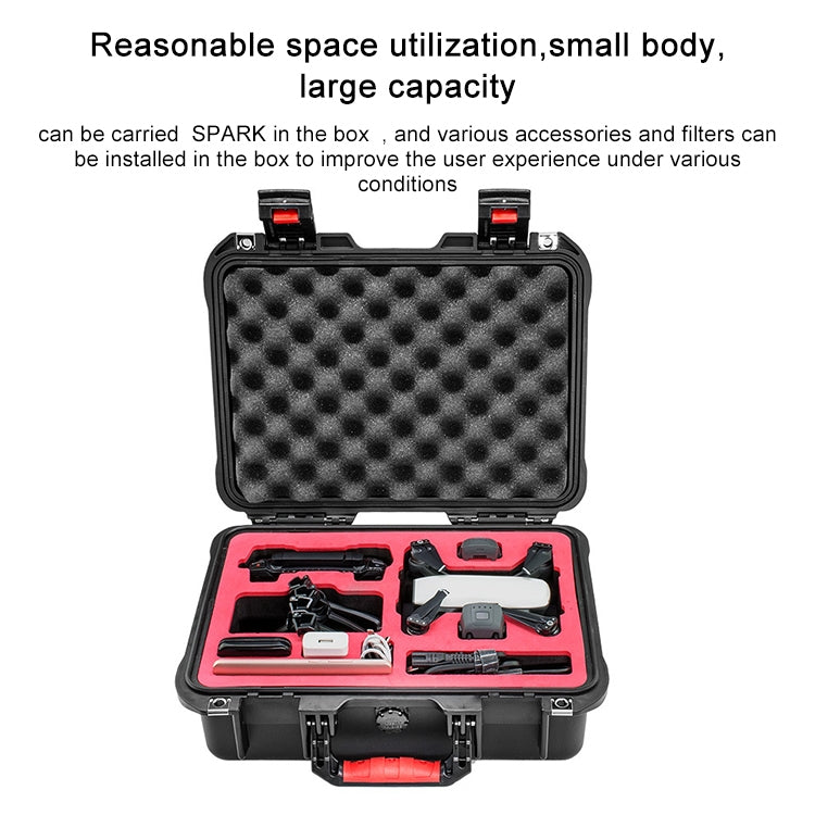 PGYTECH P-SP-101 Shockproof Waterproof Explosion-proof Hard Box Carrying Case for DJI Shark (Black) - Backpacks & Bags by PGYTECH | Online Shopping UK | buy2fix