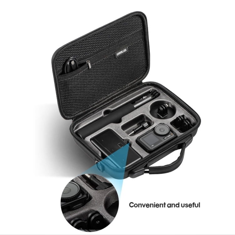 For DJI Osmo Action 3 STARTRC Camera and  Accessories Storage Case Bag(Black) - Case & Bags by STARTRC | Online Shopping UK | buy2fix