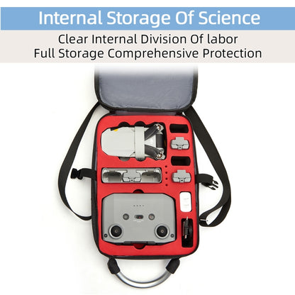 For DJI Mini 2 SE Shockproof Single Shoulder Storage Carrying Case Box Bag, Size: 30 x 22 x 10cm (Blue) - DJI & GoPro Accessories by buy2fix | Online Shopping UK | buy2fix