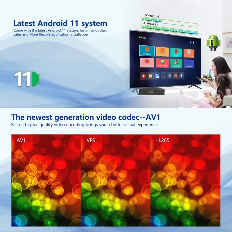 Tanix X4 Android 11 Smart TV Box, Amlogic S905X4 Quad Core, 4GB+32GB, Dual Wifi, BT(UK Plug) - Consumer Electronics by buy2fix | Online Shopping UK | buy2fix