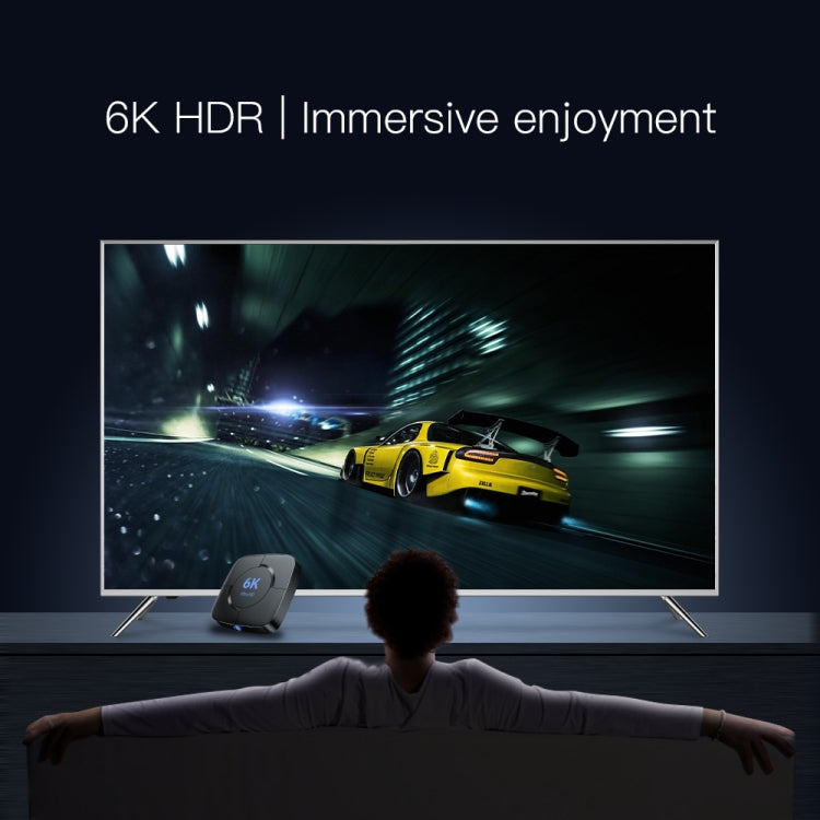 6K UHD Smart TV Box, Android 10.0, Allwinner H616 Quad Core, 2GB+8GB, AU Plug - Consumer Electronics by buy2fix | Online Shopping UK | buy2fix