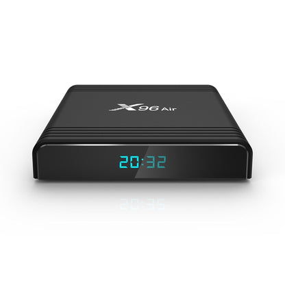 X96 Air 8K Smart TV BOX Android 9.0 Media Player with Remote Control, Quad-core Amlogic S905X3, RAM: 4GB, ROM: 64GB, Dual Band WiFi, Bluetooth, UK Plug - Consumer Electronics by buy2fix | Online Shopping UK | buy2fix